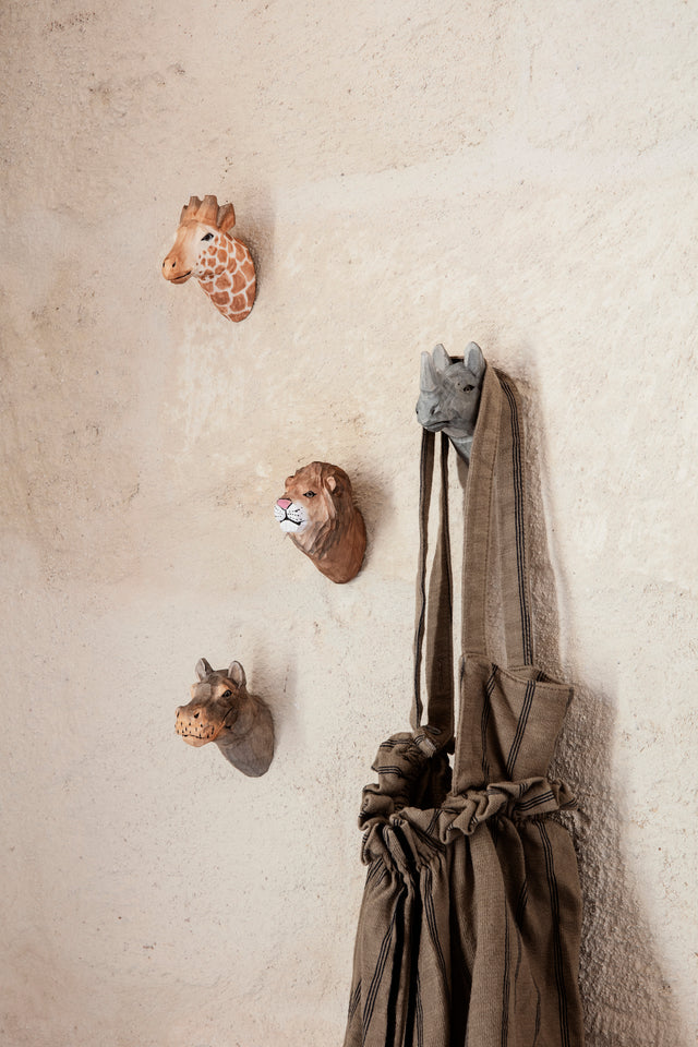 Wall hook | Animal Carved Hook Elephant