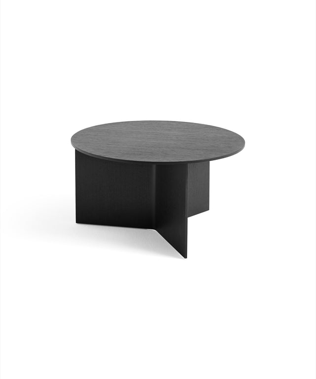 Beistelltisch | Slit Table Holz | niedrig Ø65