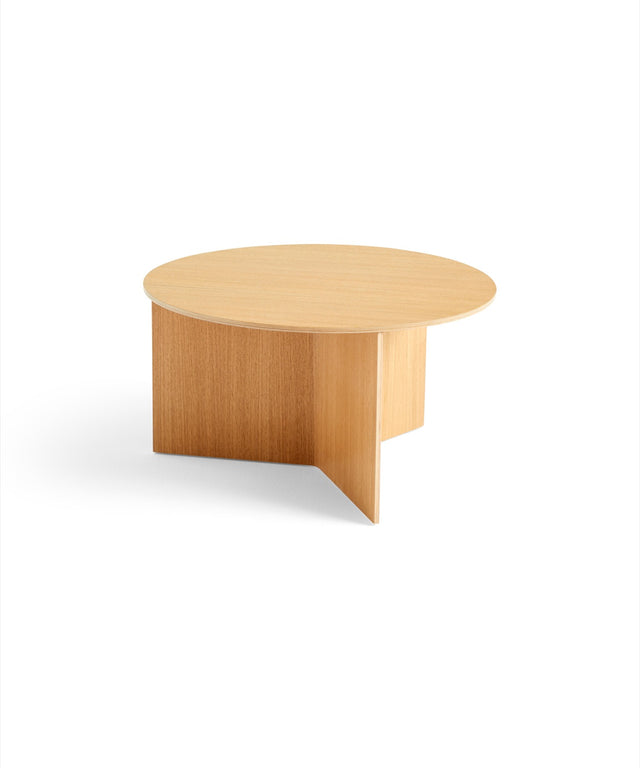 Beistelltisch | Slit Table Holz | niedrig Ø65