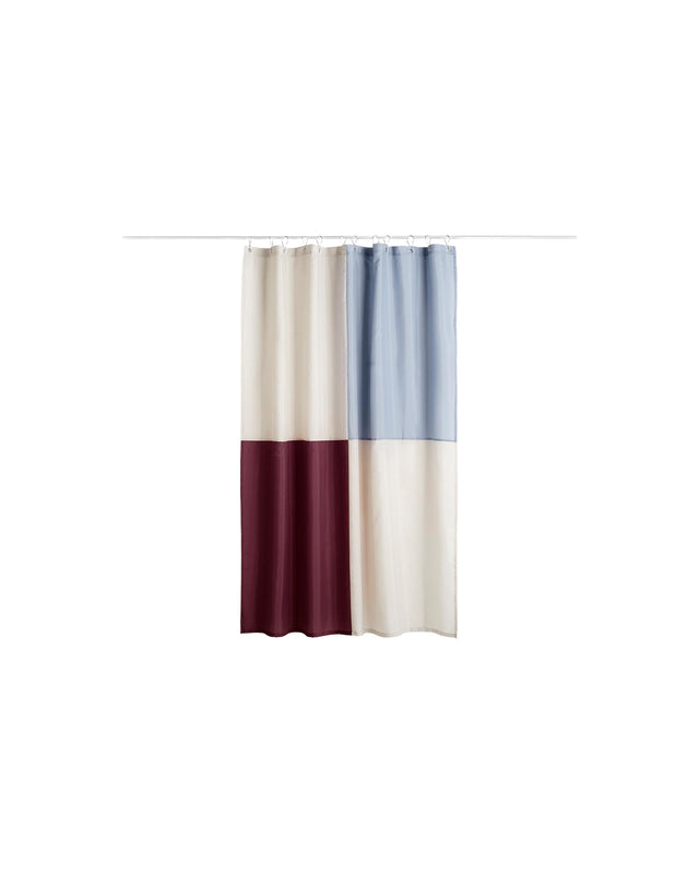 Duschvorhang | Check | Burgundy