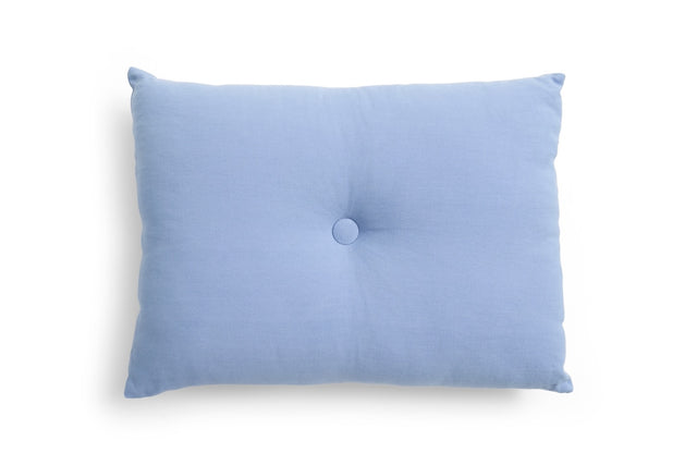 Dot Kissen | Leinen Blue