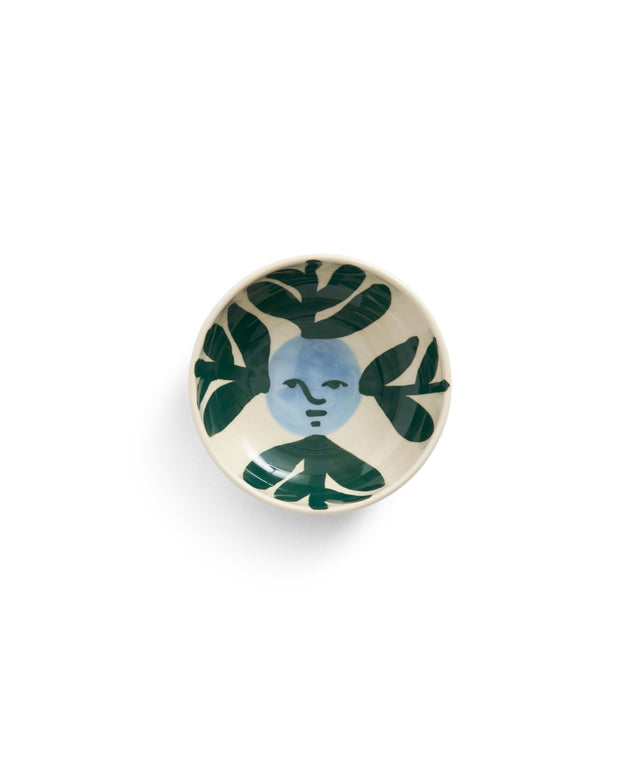 La Pittura Bowl - Ø12 - Moon face vine