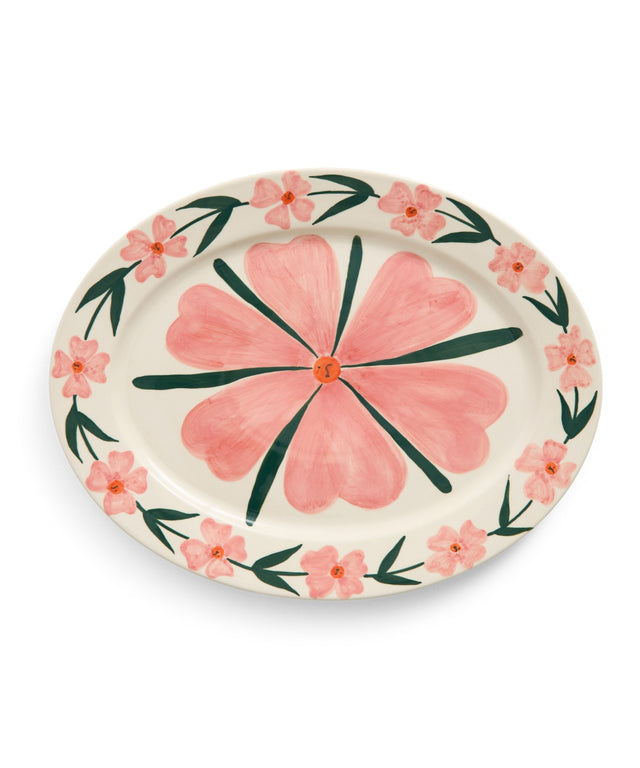 La Pittura Oval Serving Platter - L36,5 - Josephine
