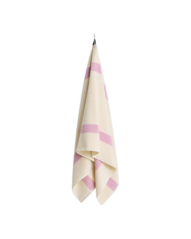 Duschtuch 70x140cm | Stripe | Pink