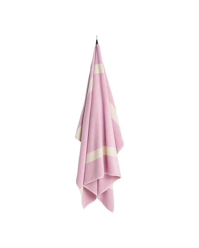 Badetuch 100x150cm | Stripe | Pink