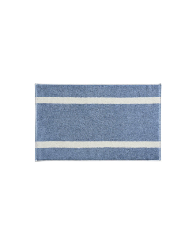 Badematte | Stripe | Dusty Blue