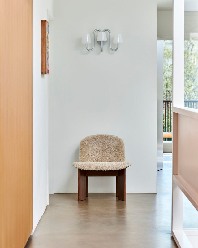 Chisel Lounge Chair | Sheepskin