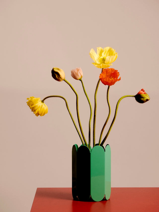 Vase | Arcs Green S