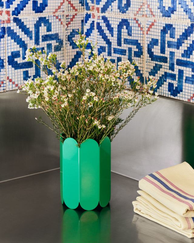 Vase | Arcs Green S