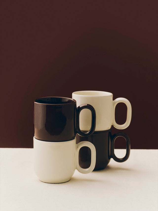 Becher | Barro | Burgundy 2er Set