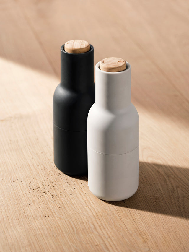 Bottle Grinder | Gewürzmühle Ash Carbon | 2er Set