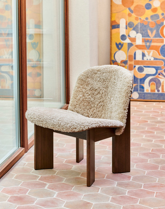 Chisel Lounge Chair | Sheepskin