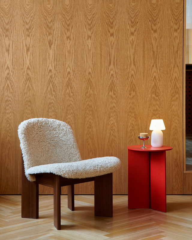Chisel Lounge Chair | Sheepskin