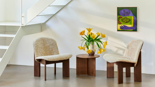 Chisel Lounge Chair | Sheepskin
