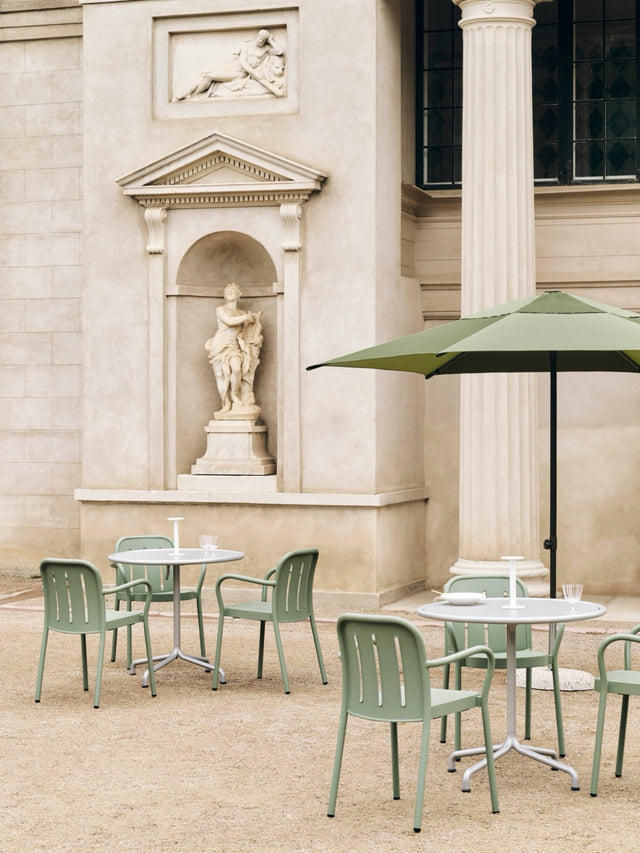 Sonnenschirm | Terrazza Parasol | Hexagon | Green and dark green