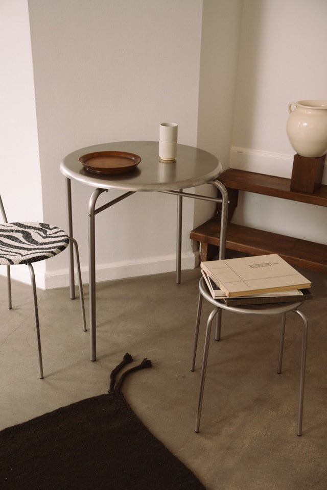 Tisch | Edelstahl Petit Rond Ø65
