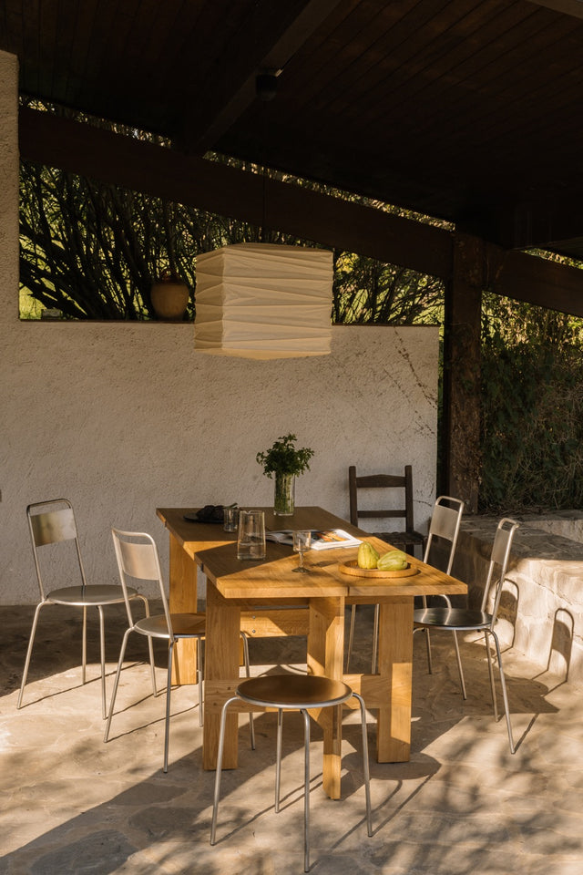 Hocker | Petit Rond Edelstahl