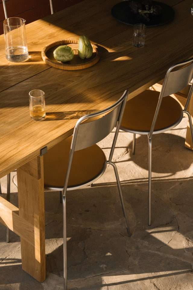 Stuhl | Petit Rond Edelstahl