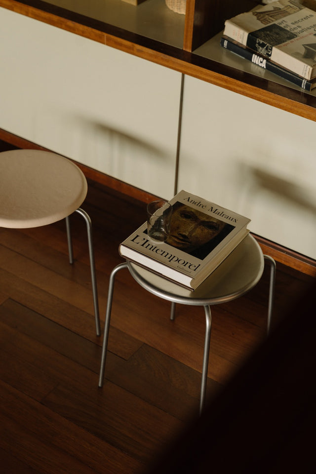 Hocker | Petit Rond Edelstahl