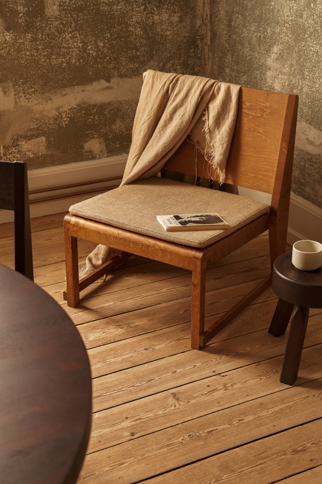 Sessel | Easy Chair Warm Brown Birch