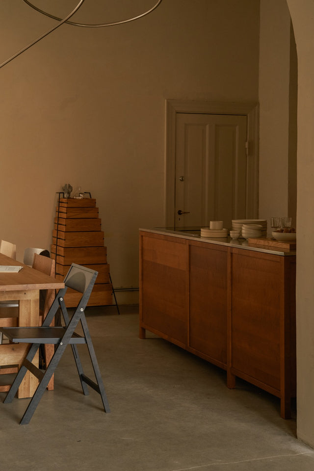 Folding Flat Chair | Ash Black Birch