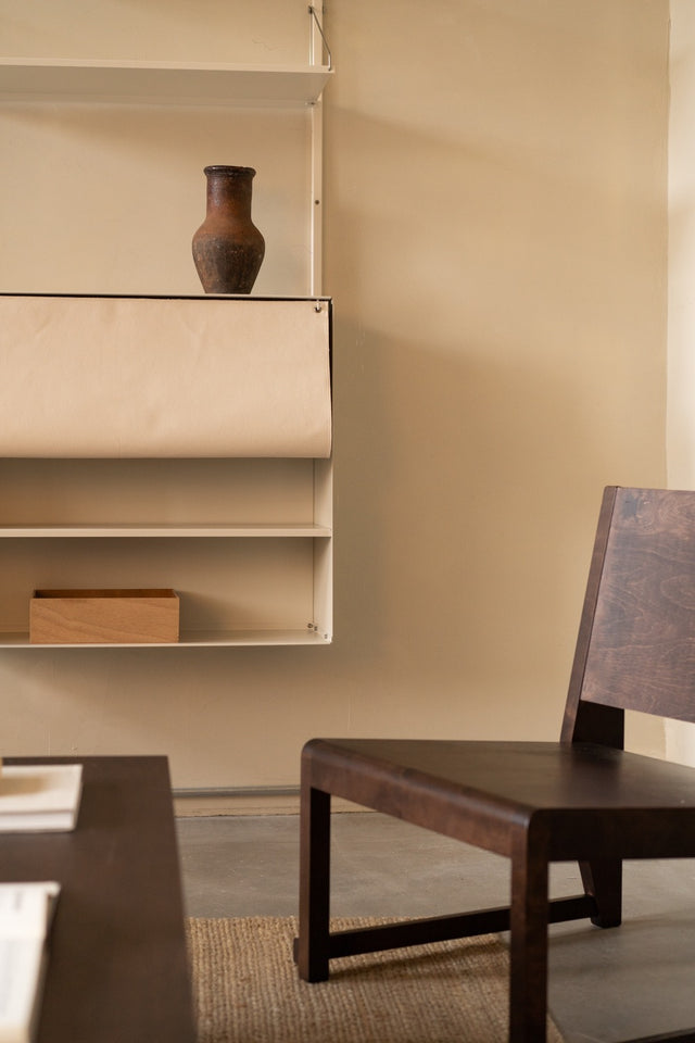 Sessel | Easy Chair Dark Brown Birch