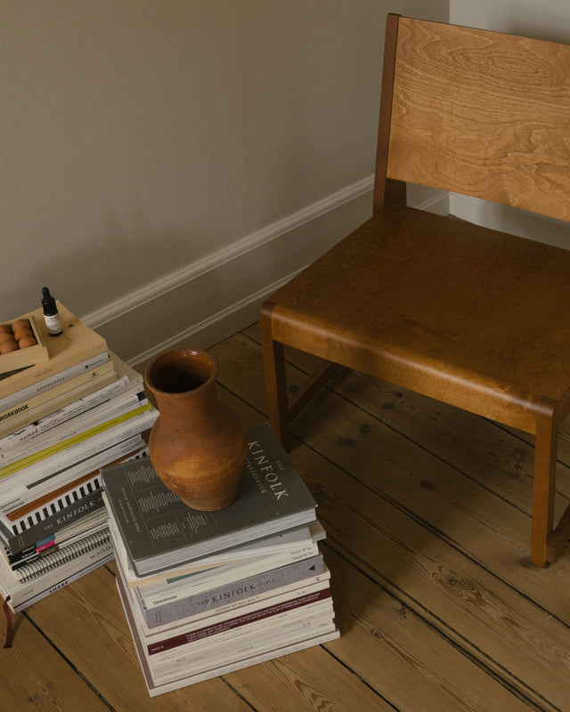 Sessel | Easy Chair Warm Brown Birch