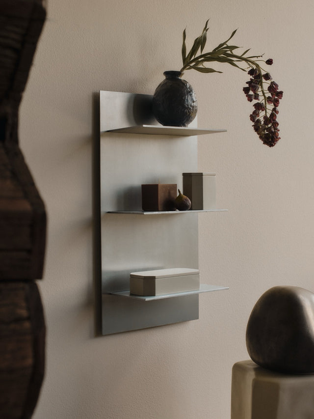 Wandregal Aluminium | Wall Shelf Triple Small