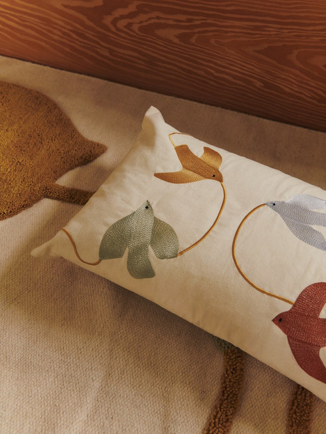 Kissenbezug | Swif Bird Embroidered