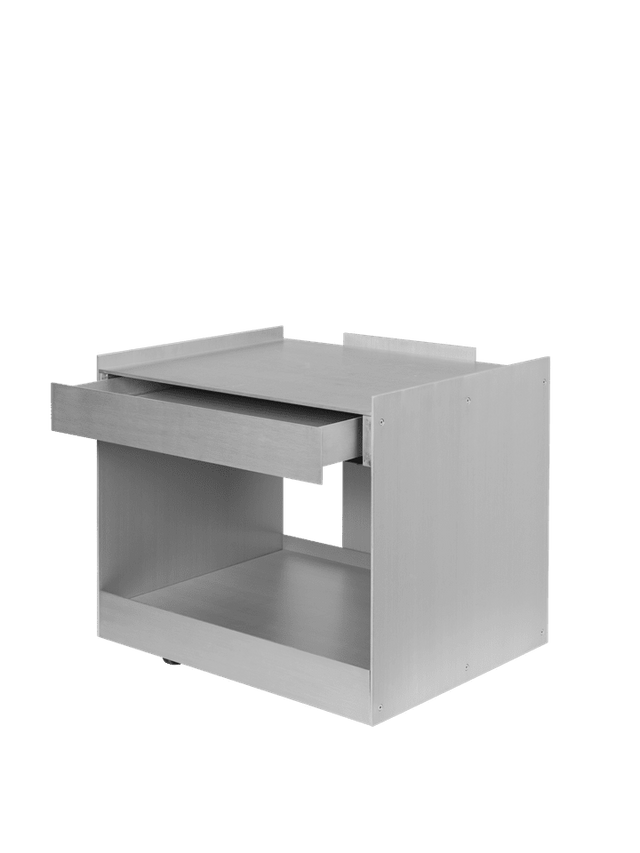 Niedriger Trolley | Lager | Aluminium