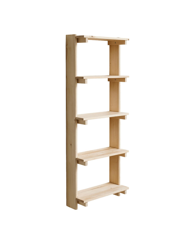 Wandregal mit 5 Böden | Beam