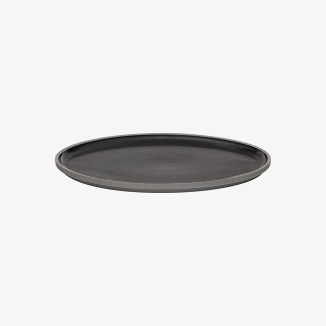 Hasami Plate Dark Gray | 25.5cm