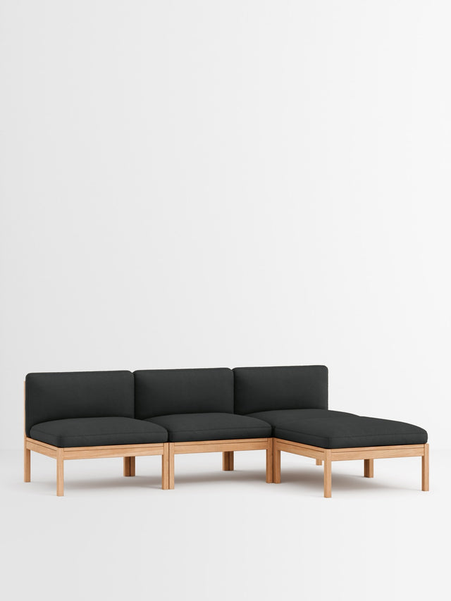 Moebe Sofa | 3-seater with chaise longue