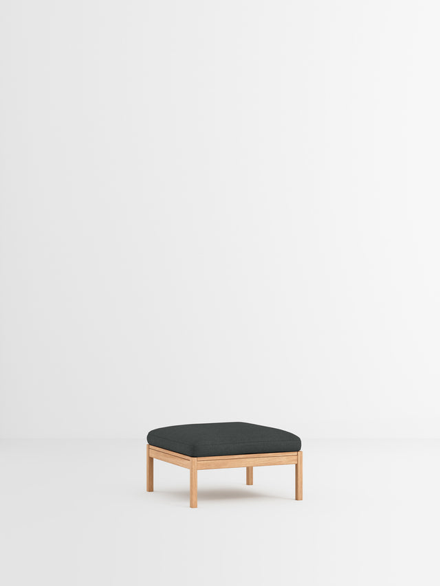 Moebe Sofa | Ottoman – Re-Wool 2 - 987 / Eiche natur