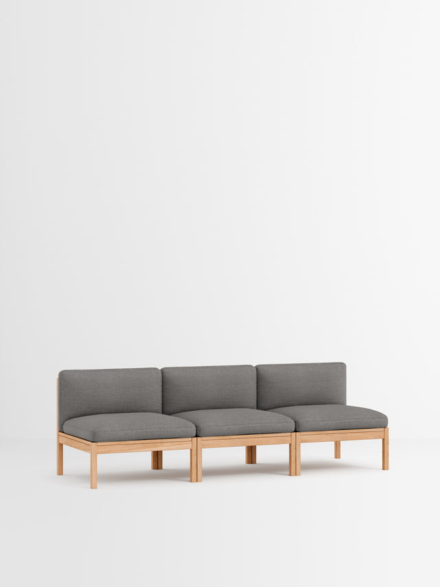 Moebe Sofa | 3-Sitzer – Autumn 131 / Eiche natur