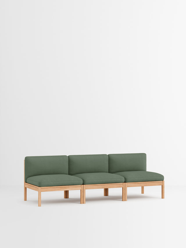 Moebe Sofa | 3-Sitzer – Field 2 - 943 / Eiche natur