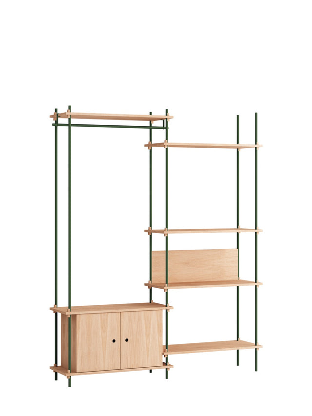 Regalsystem | MOEBE | 2 Module mit Gaderobe