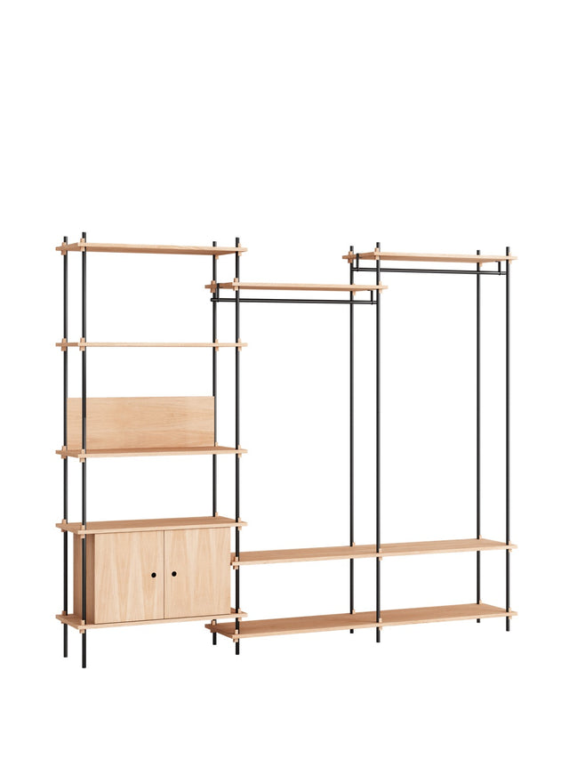 Regalsystem | MOEBE | 3 Module mit Gaderobe