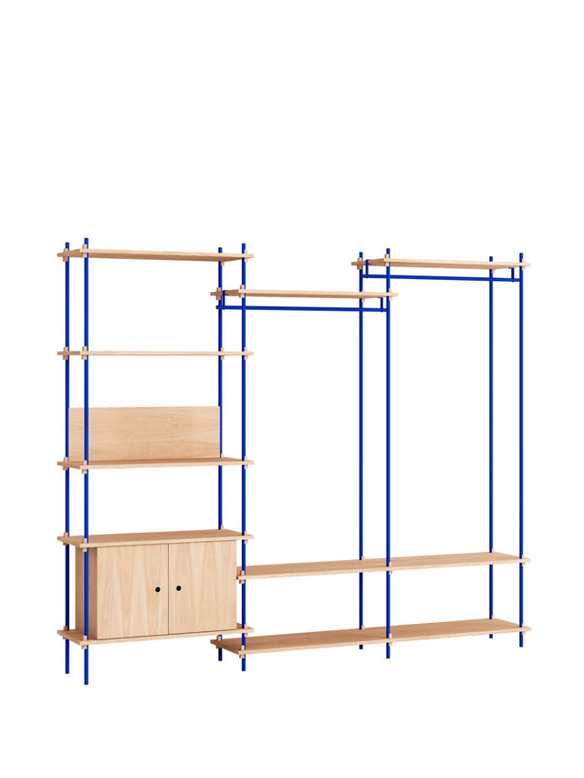 Regalsystem | MOEBE | 3 Module mit Gaderobe