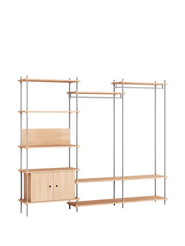 Regalsystem | MOEBE | 3 Module mit Gaderobe