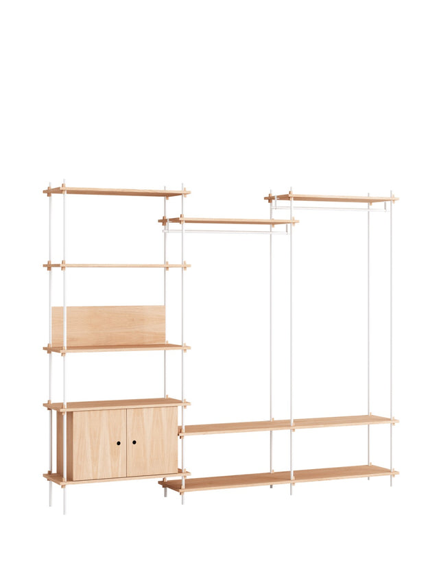 Regalsystem | MOEBE | 3 Module mit Gaderobe