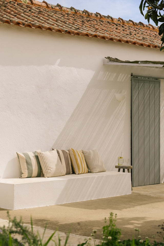 Outdoorkissen | Strand | Carob Brown/Parchment