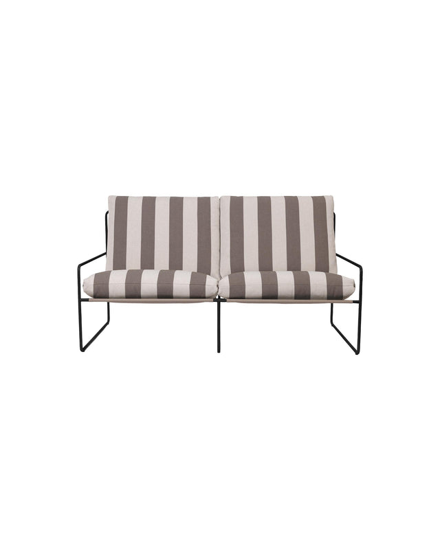 Outdoorsofa | Desert | 2 Seater gestreift
