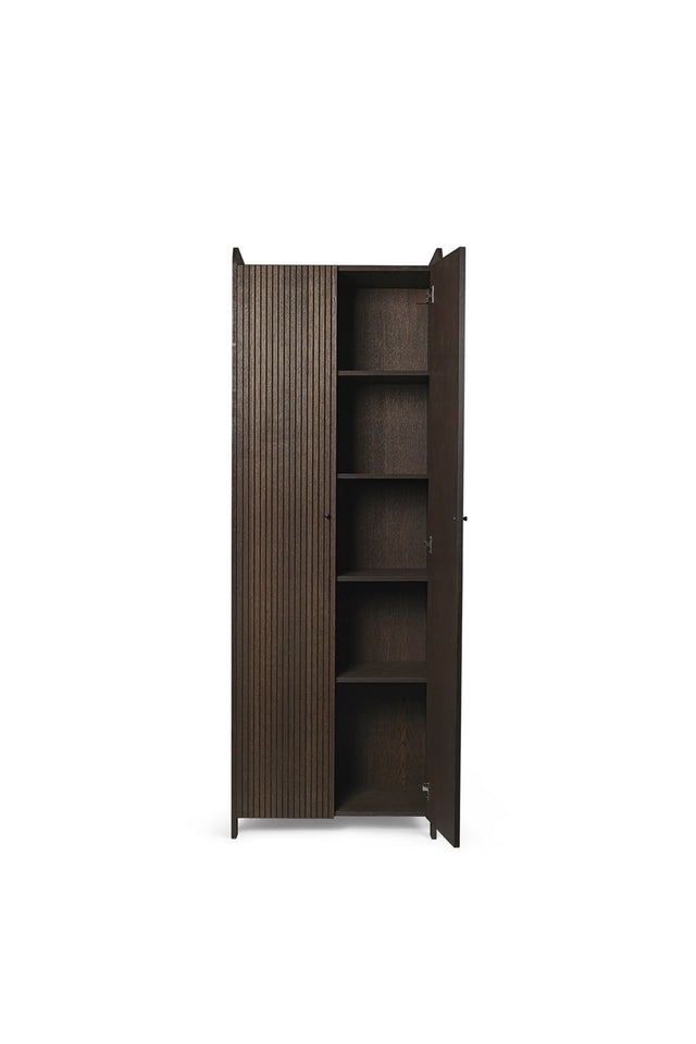 Schrank | Sill Cupboard Hoch - Dunkel gebeizte Eiche