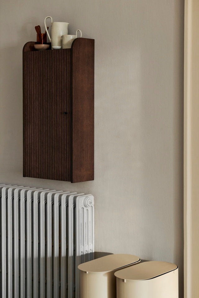 Wandschrank | Sill - Dunkel gebeizte Eiche