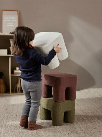 Hocker | Podo Stool - White