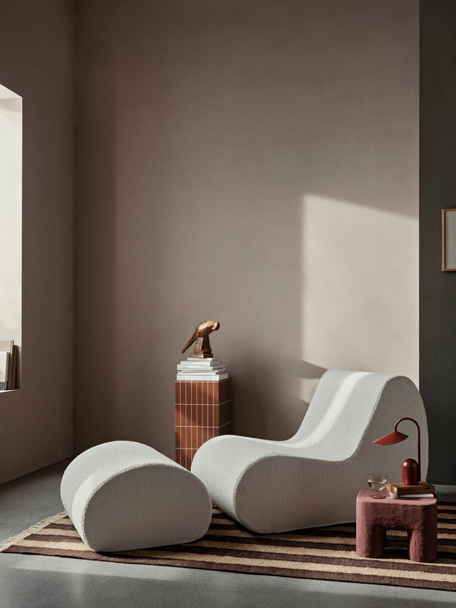 Hocker | Podo Stool - Red Brown