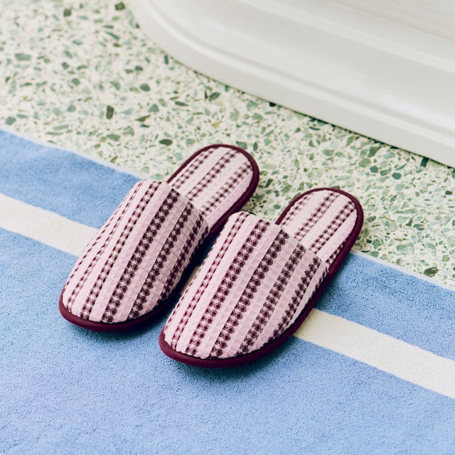Badepantoffeln | Waffle | Pink