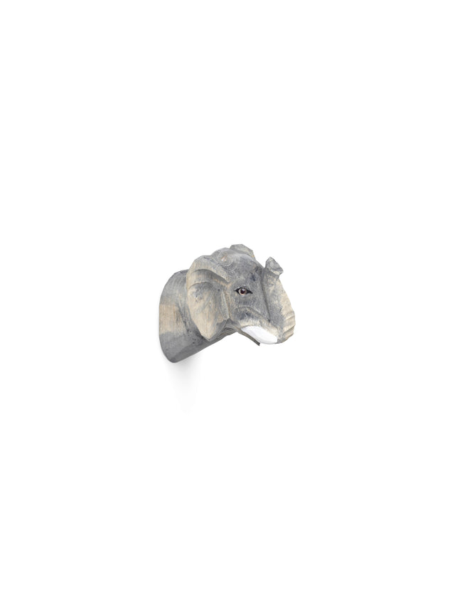 Wall hook | Animal Carved Hook Elephant