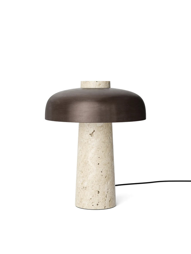 Reverse table lamp